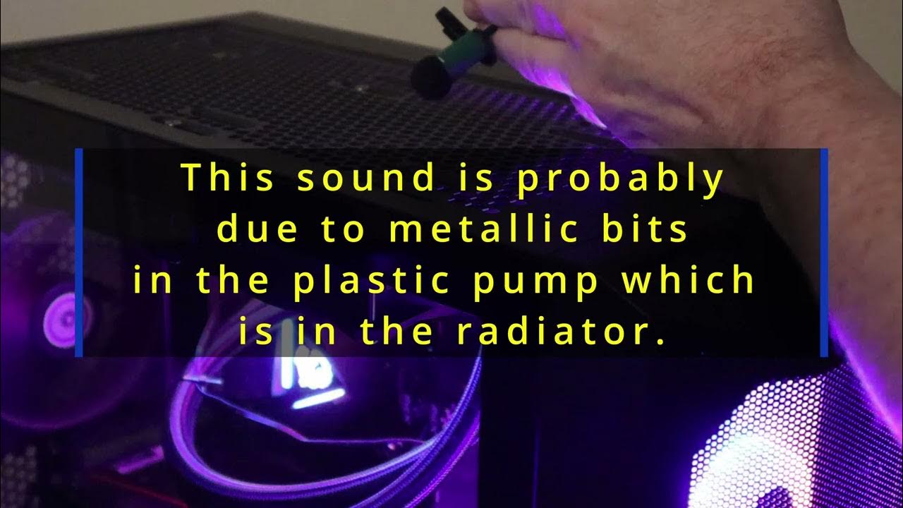 A Nightmare Clicking Noise in an MSI 240R MAG Coreliquid AIO CPU Cooler