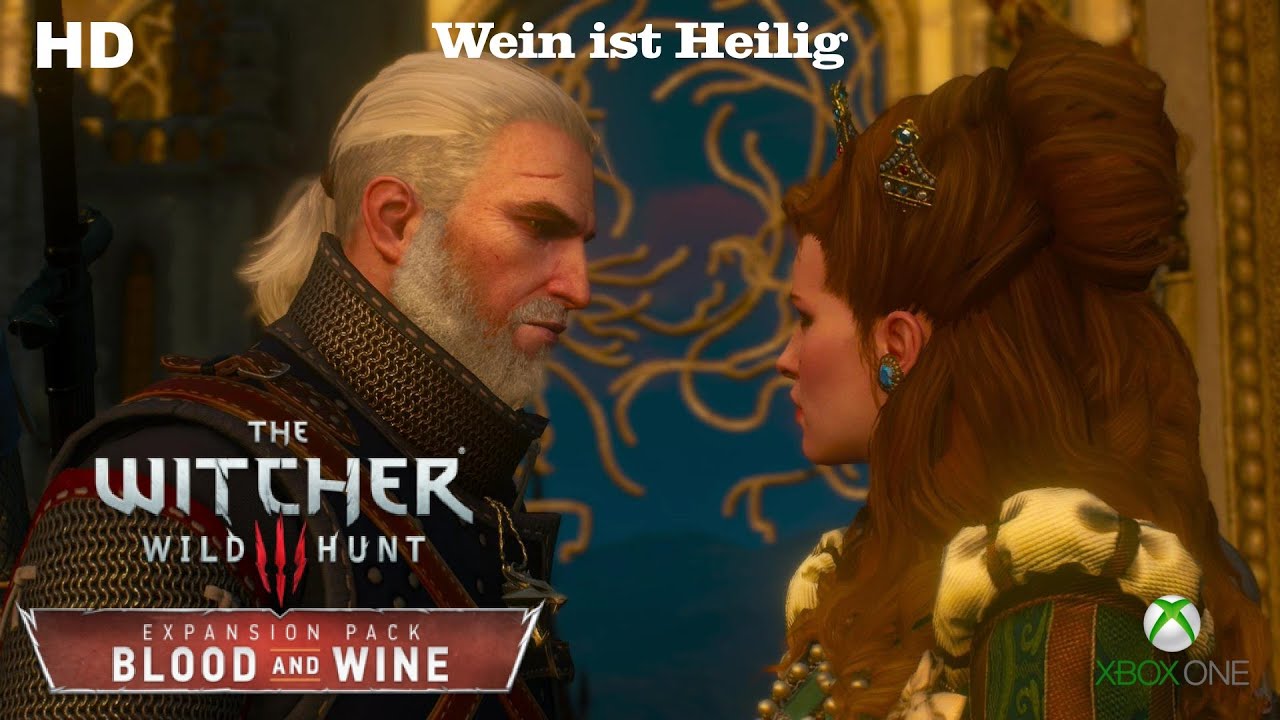 The Witcher 3 Blood and Wine Gameplay German 19 Wein ist Heilig YouTube