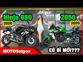 Review Kawasaki Ninja 650 Z650 ABS 2020 có gì mới? Đánh giá xe về ngoại hình | MotoSaigon