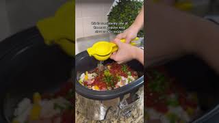 Easy Slow Cooker Recipe – Chicken Fajitas ? SAVE THIS VIDEO FULL RECIPE HERE ?