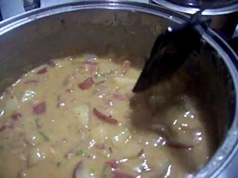 New England Style Clam Shrimp Chowder 2/7 Chef John the Ghetto Gourmet