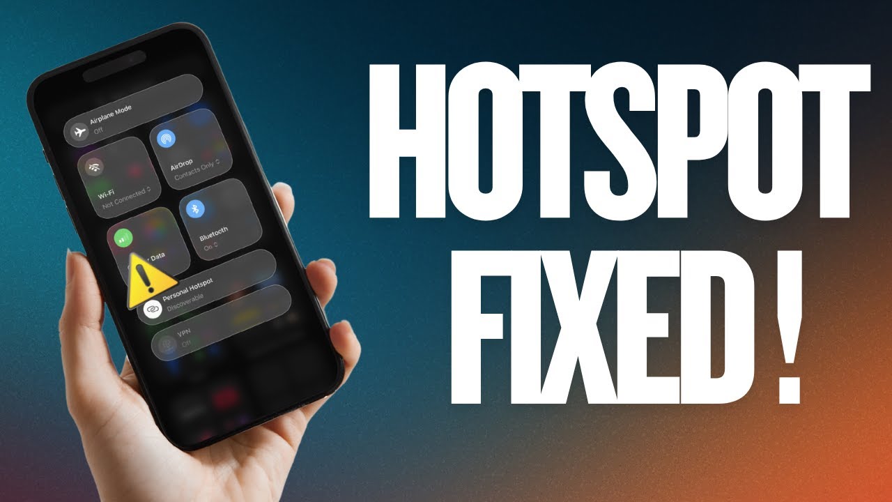 Как исправить неработоспособность персональной точки доступа на iPhone в iOS 26