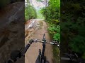 GoPro | Biking Down a River Bed POV 🎬 Rémy Métailler #Shorts