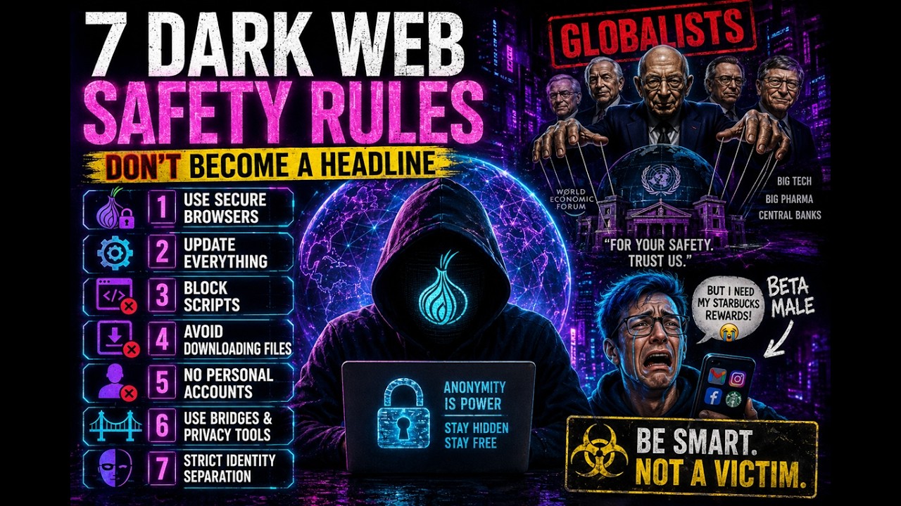 7 DARK WEB SAFETY RULES