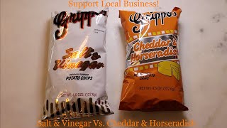 Grippos Salt & Vinegar Cheddar & Horseradish
