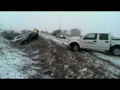 ავტო საგზაო შემთხვევა დღეს გორთან ახლოს