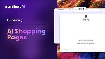 Manifest AI - Introducing AI Shopping Pages