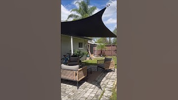 AMAZON SUN SHADE SAIL || PATION INSPO