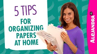 How to Organize Papers & Documents at Home (Part 1 of 10 Paper Clutter Series) by Home Organizing by Alejandra.tv 493,353 views 4 years ago 8 minutes, 7 seconds