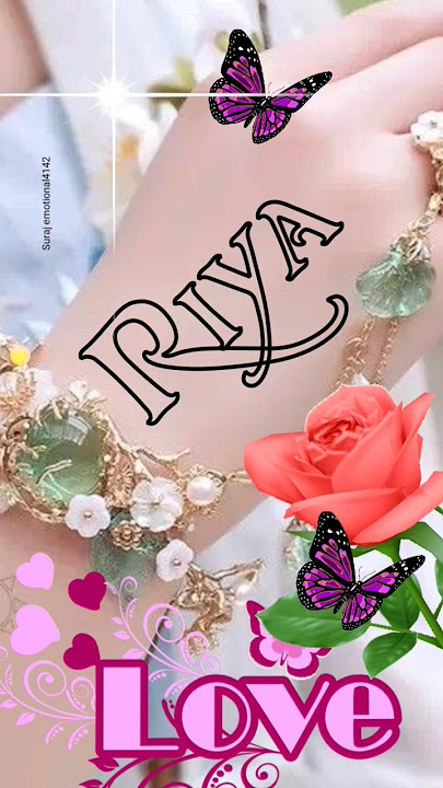 Riya Name Love Status💞💞 #newsong #love #song #lovesong #viral #trending #feed #new #art #loveart