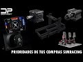 Prioridades de tus compras SimRacing - Cockpit, Volantes, Pantallas, Pedales, Dashboard