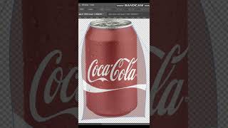 Photoshop for Beginners | Coca Cola Can Mockup from Scratch #photoshop #mockupdesign #shorts