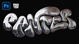 How to Create 3D Chrome Text Effect in Photoshop With Eye Candy 7 Plugin