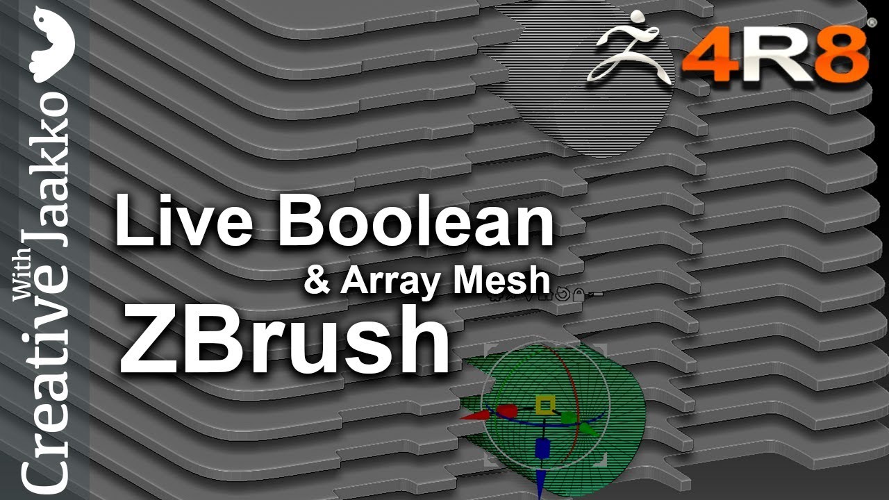 zbrush 4r8 booleans