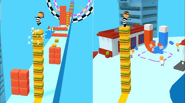 Cube surfer android gameplay lvl 81-85 | Cube Surfer Game Walkthrough New Update Android, ios