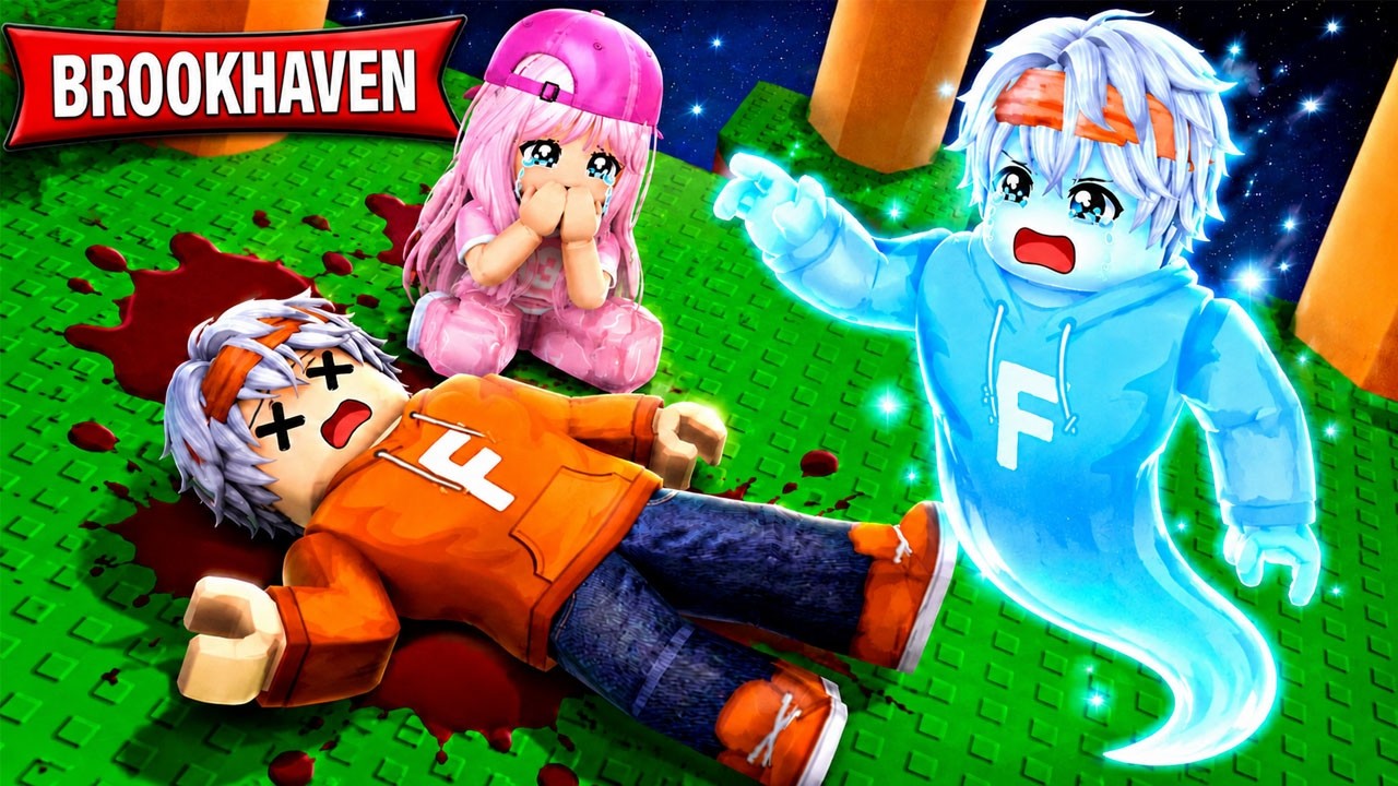 ฟรีโตสตาย กลายเป็นผี Roblox Brookhaven 🏡RP (ฟรีโตสกับพี่ตอง)