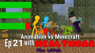 Animation vs Minecraft Ep21 with HEALTHBARS #alanbecker #healthbars #animationvsminecraft #video