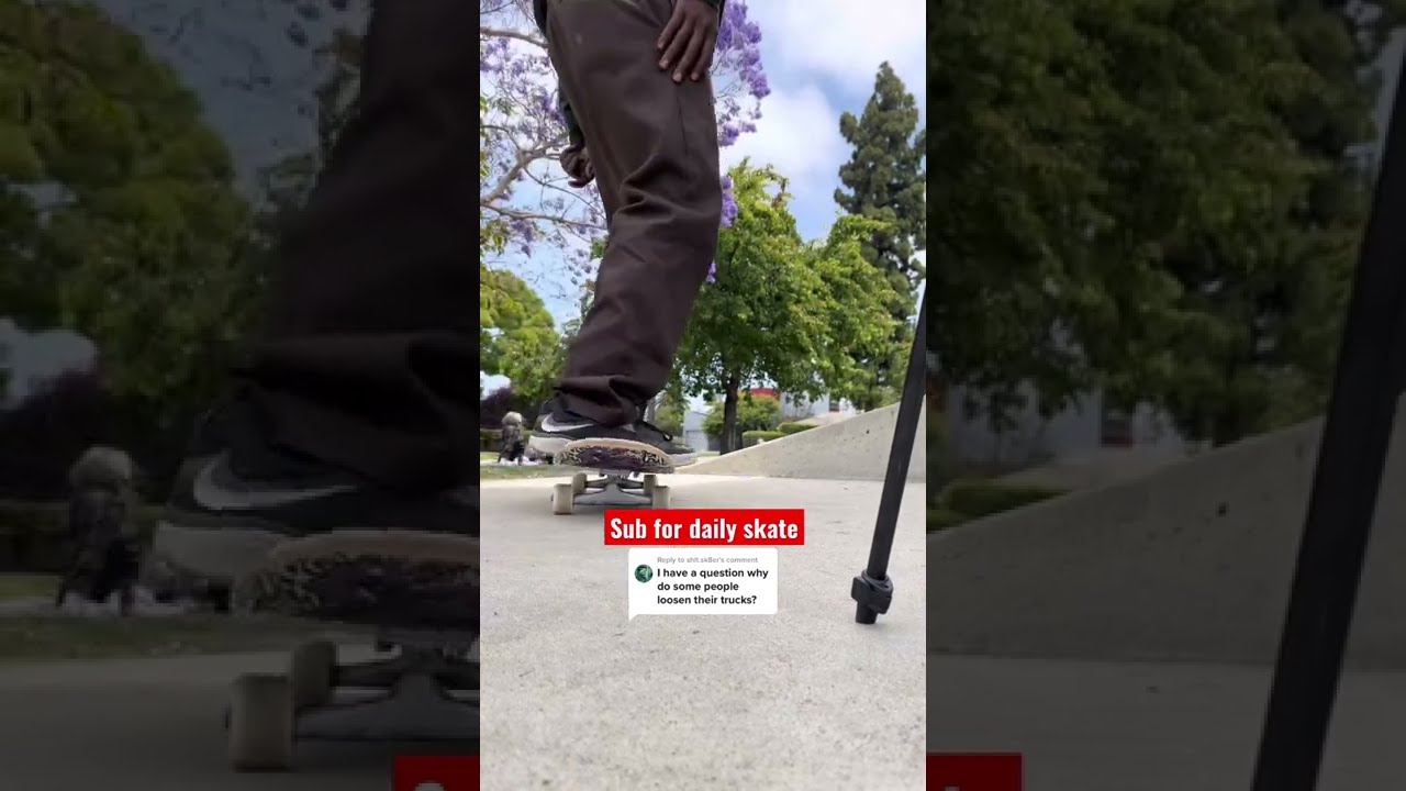 Loose Vs Tight Trucks Shorts Skateboarding Switchflipjones