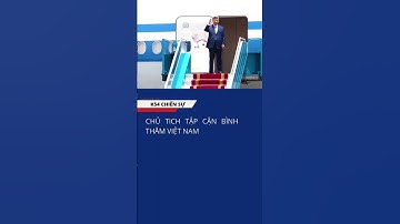 Chủ tịch Tập Cận Bình đến Hà Nội #shorts #vietnam