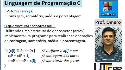 [Linguagem C] Aula 34: Vetores (arrays) - Contagem, somatório, média e porcentagem
