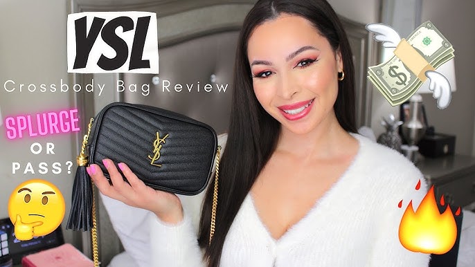YSL LOU CAMERA BAG REVIEW – pros and cons, mod shots, what fits inside 