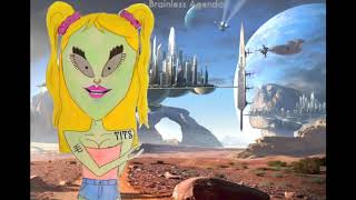 A blonde alien walks into LA...