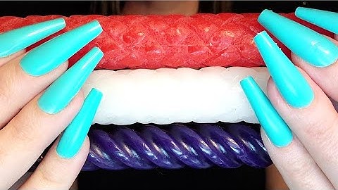 ASMR Fast Textured Candle Scratching | No Talking After Intro