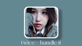 Twicehandle Itsped Upreverb