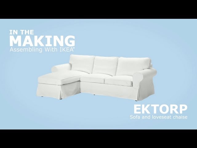 Ikea Rp Sofa And Chaise Assembly, How To Put On Kivik Sofa Cover