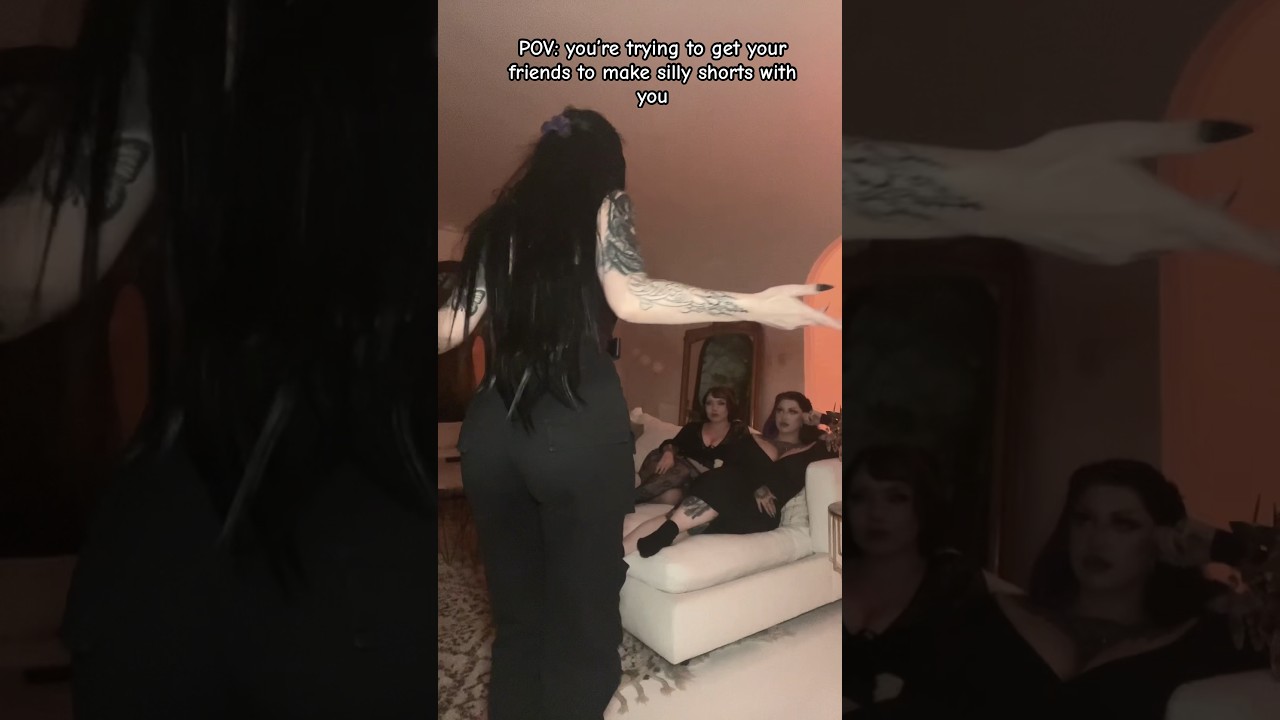 again but different this time hehe @Blairvira @nixxicat #tattooedgirls #trendingshorts