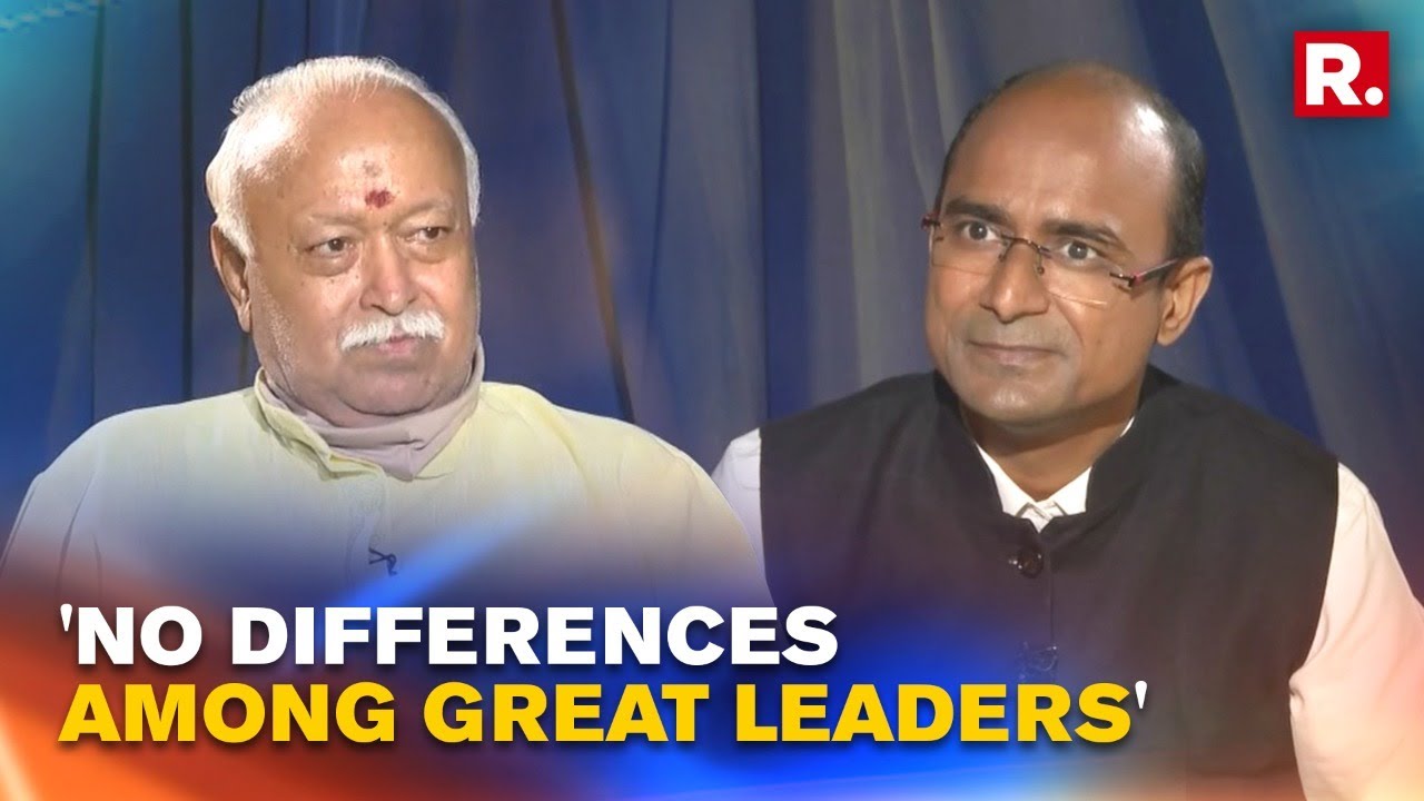 'Views Were Opposed But Not Disrespected': RSS Chief on Ambedkar ...