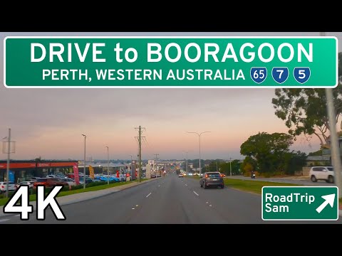 Mt. Claremont to Booragoon - Perth, Western Australia - 🇦🇺 4K / Raw Audio / POV