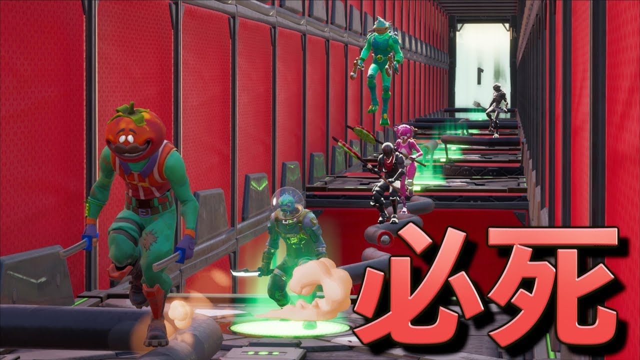 [Fortnite] 男の生死をかけたアスレチックが始まる....