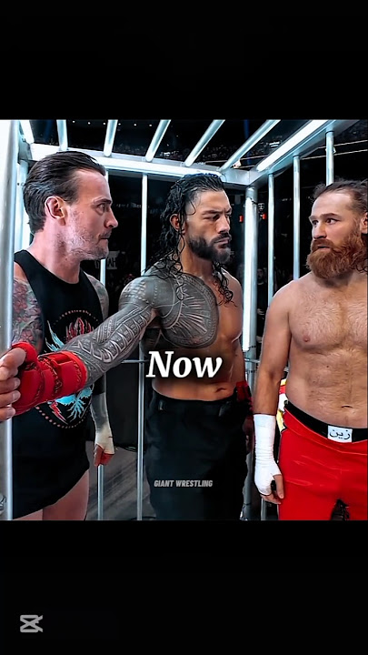 Roman Reigns & Sami Zayn Then vs Now #shorts