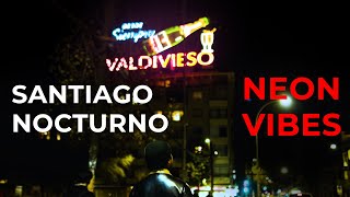 🔴 Santiago Nocturno | Neon Vibes Session: Cinematic Ambient & Chill 🌃📽️