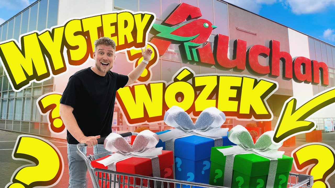 Kupiłem TAJEMNICZY WÓZEK z Auchan warty *800 ZŁOTYCH* !