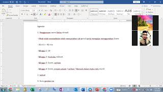 Mesyuarat guru 9 Mei 2020