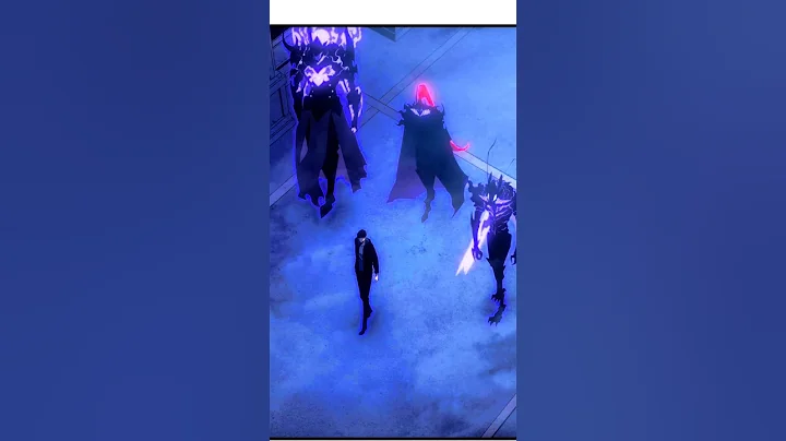 First Time Shadow Monarch Feel The Fear ☠️ #manhwa #sungjinwoo #sololeveling #shorts