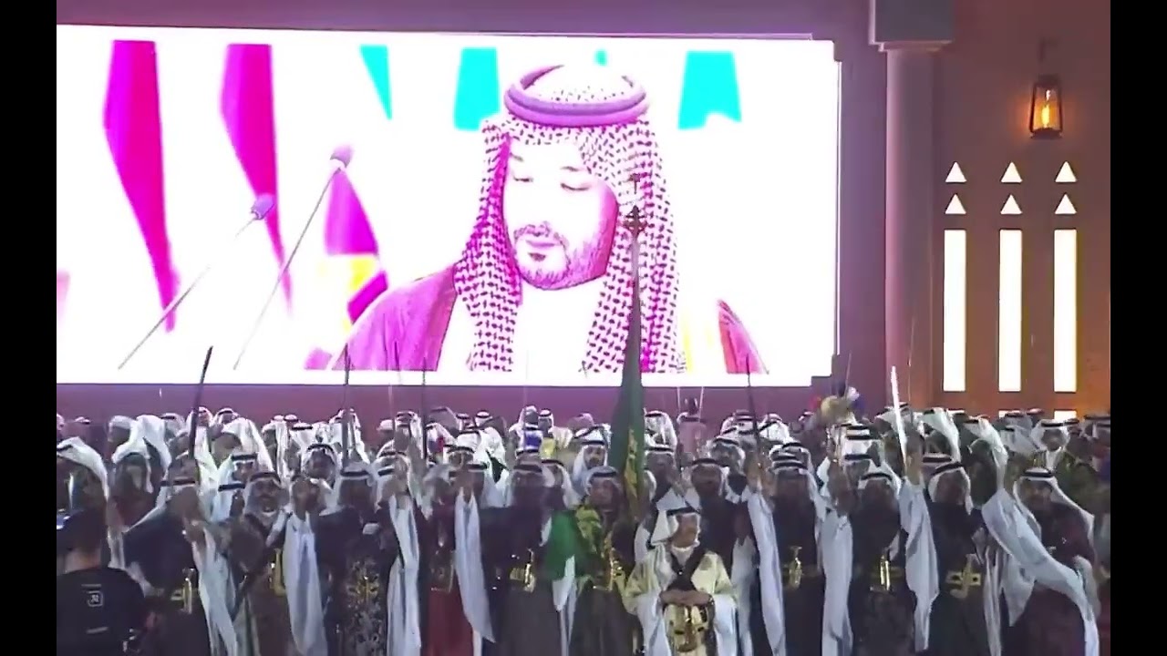 وتعيش يا محمـد وشعبٍ بايعك ما يضام‏ | كلمات العقيد الشاعر : مشعل بن محماس الحارثي