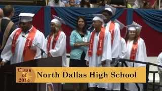 North Dallas High School Graduation 2014