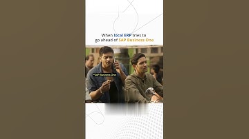 Local ERP VS SAP Business one //  #sap #s4hana #sapserver #sapfico #sapmm #sapsd #sapabap