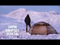Solo Winter Camping In The Snow With The Hilleberg Allak 2 