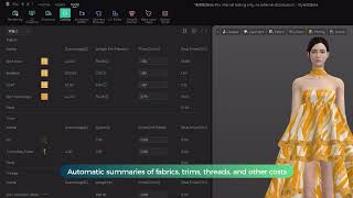 Style3D Studio V10.0: Automated BOM Costing