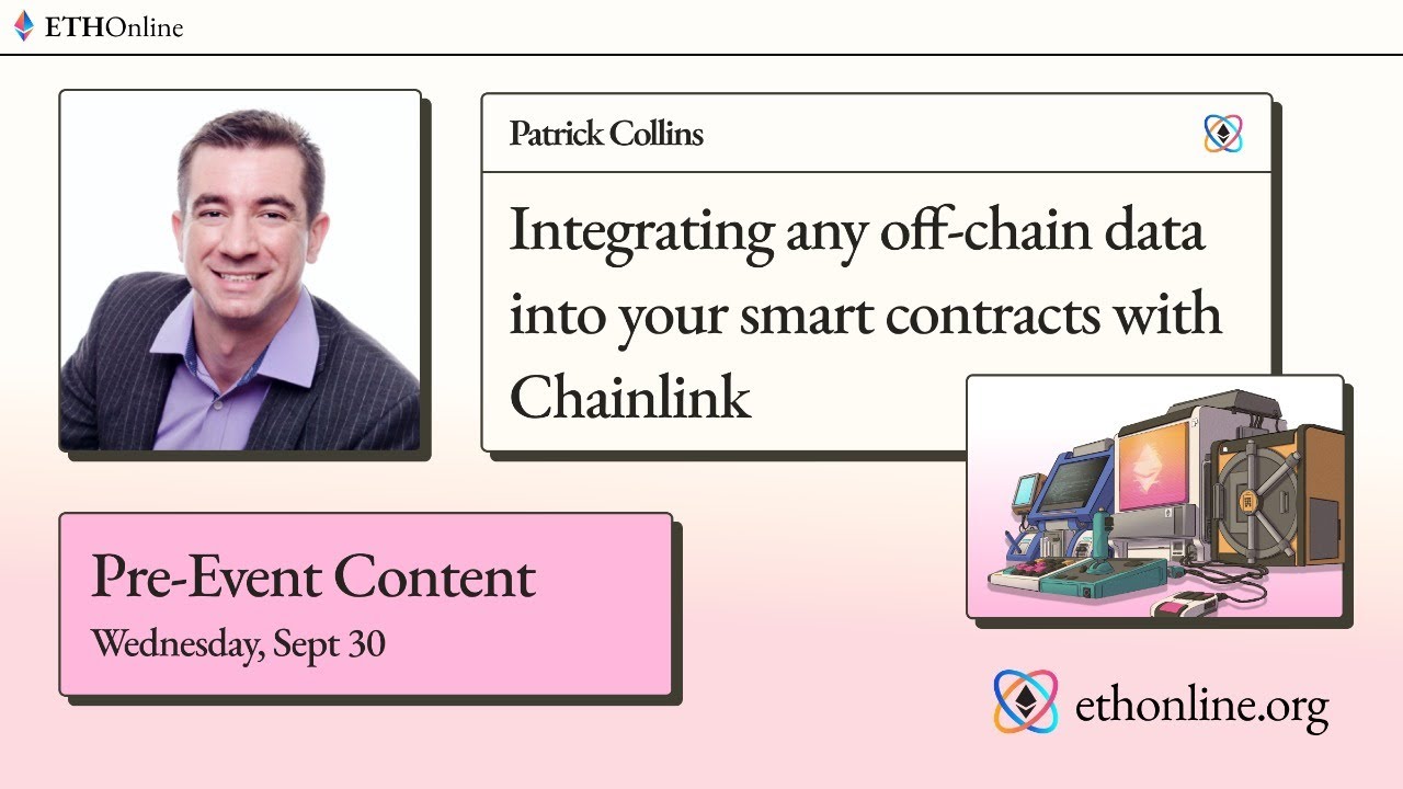 ETHOnline 🛠️ Chainlink: Integrating any off-chain data into your smart contracts
