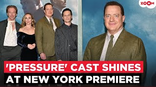 The Mummy fame Brendan Fraser SHINES at 'Pressure' premiere: Cast discusses real history | Hollywood