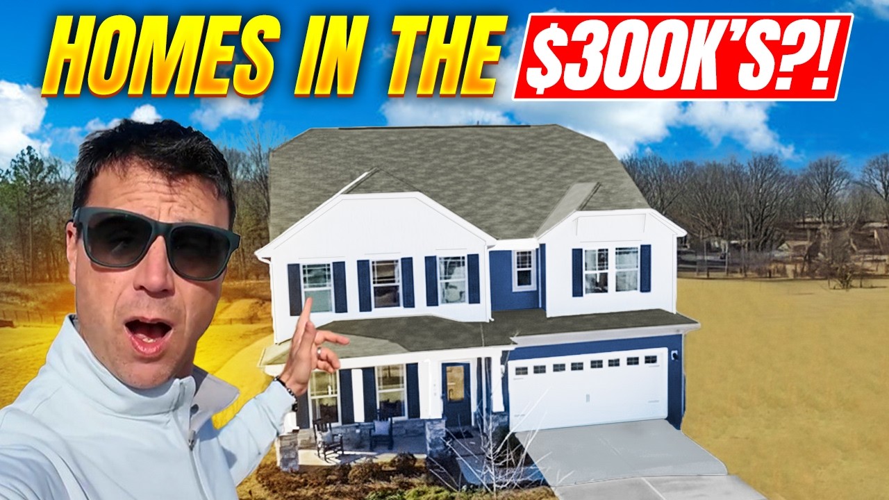 💰 Доступные по цене новые дома в Шарлотте, Северная Каролина, которые большинство людей упускают ...