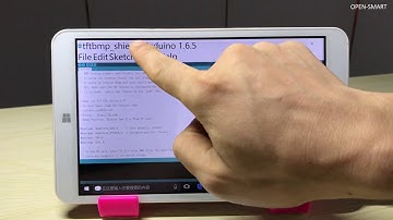 How to use OPEN SMART 2 8INCH TFT LCD Shield for Arduino