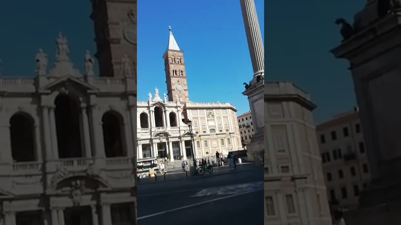 Le campane di S. Maria maggiore +autobus. Roma(RM)