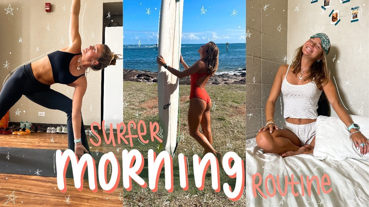 MY 6 AM SURFER GIRL MORNING ROUTINE 2023 // intentional and stress free mornings with Magic Mind