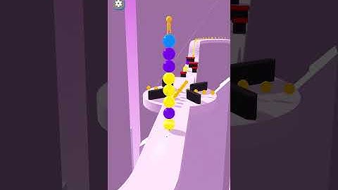 stack rider level 64 - gameplay walkthrough ios android all levels #shorts #stackrider #gameszone